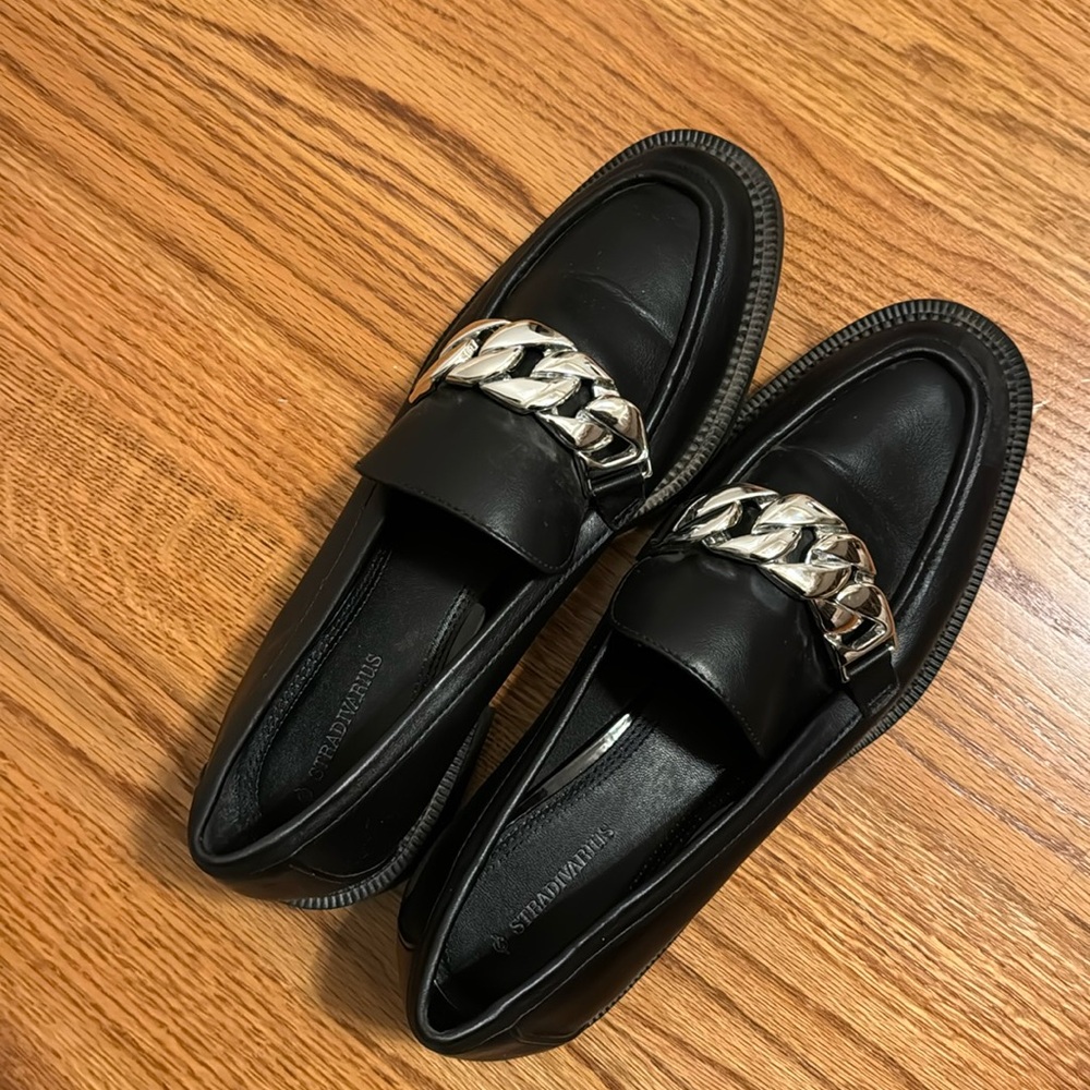 Beautiful and formal black shoes. I wore them 3 times for job interviews
